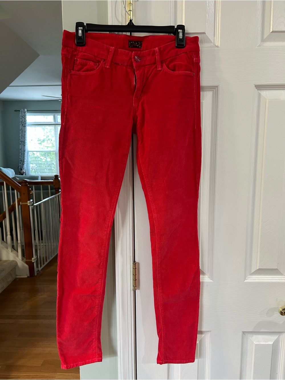 Red Women's MOTHER Corduroy Jeans
